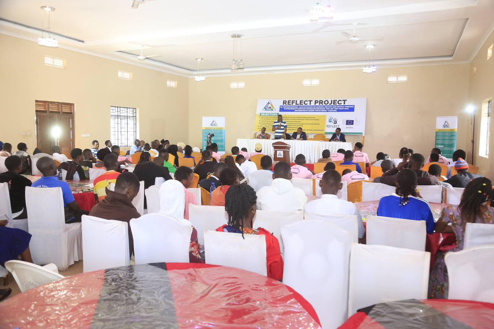 Conference hall overview